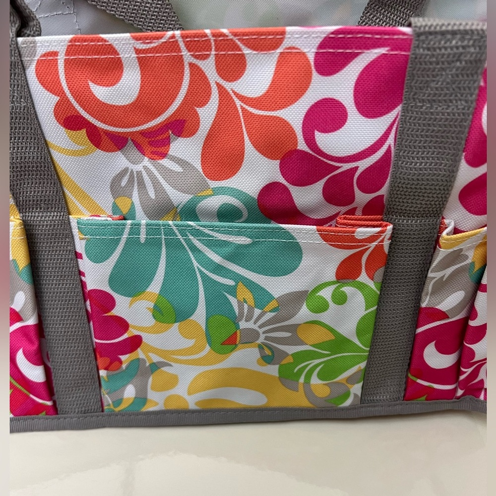 Thirty One Keep-It-Caddy 663A Island Damask #3894 Engraved “JUDY” NIP - Picture 7 of 13